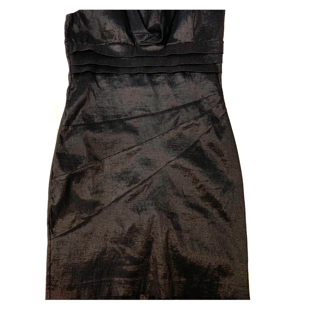 Black cocktail dress